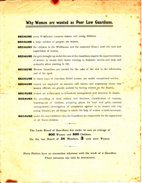 election leaflet continued