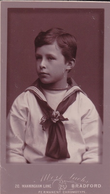Bob in his sailor suit